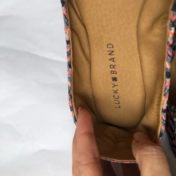 Lucky Brand ballet Flats sz 8M - Picture 5 of 6